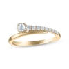 Thumbnail Image 0 of Milestones Diamond Bypass Anniversary Ring 1/4 ct tw 14K Yellow Gold