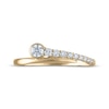 Thumbnail Image 2 of Milestones Diamond Bypass Anniversary Ring 1/4 ct tw 14K Yellow Gold