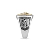 Thumbnail Image 3 of True Fans Philadelphia Eagles Championship Ring Sterling Silver & 10K Yellow Gold Ring