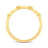 Thumbnail Image 3 of Lab-Grown Diamonds by KAY &quot;X&quot; Anniversary Ring 1/20 ct tw 10K Yellow Gold