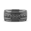 Thumbnail Image 4 of Ink & Ice Men's Black Diamond Stud Ring 1/5 ct tw Black Rhodium-Plated Sterling Silver