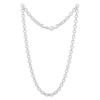 Thumbnail Image 1 of Charmed Memories Rolo Chain Necklace 5.2mm Solid Sterling Silver 18&quot;