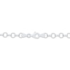 Thumbnail Image 4 of Charmed Memories Rolo Chain Necklace 5.2mm Solid Sterling Silver 18&quot;