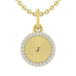 Jewelexcess Women's Initial Letter Pendant Necklace