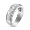 Thumbnail Image 2 of Every Moment Men's Diamond Wedding Band 1 ct tw 14K White Gold