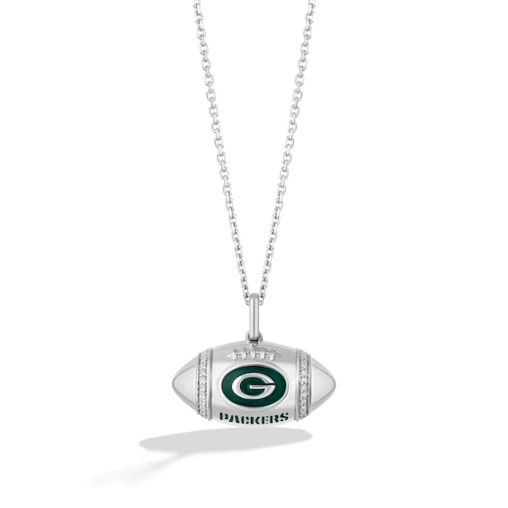 Green Bay Packers Crystal Heart Earrings – Clip On – Final Touch Gifts