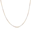 Thumbnail Image 1 of Solid Diamond-Cut Rope Chain 1.1mm 14K Tri-Tone Gold 18&quot;