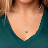 Thumbnail Image 3 of Tahitian Cultured Pearl & Diamond Accent Flower Necklace 10K White Gold 18&quot;