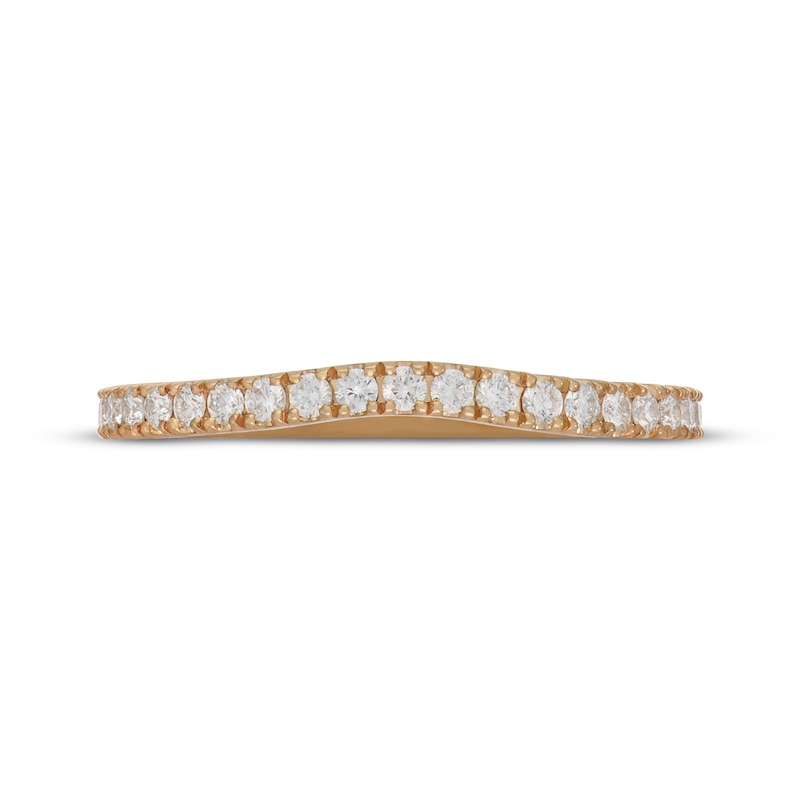 Main Image 3 of Neil Lane Artistry Lab-Grown Diamond Wedding Band 1/3 ct tw 14K Yellow Gold