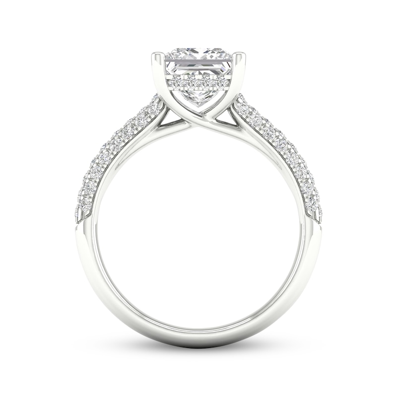 Lab-Created Diamonds by KAY Princess-Cut Engagement Ring 2-1/2 ct tw 14K White Gold