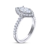 Thumbnail Image 2 of THE LEO Legacy Lab-Grown Diamond Marquise-Cut Engagement Ring 1-1/2 ct tw 14K White Gold