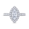 Thumbnail Image 3 of THE LEO Legacy Lab-Grown Diamond Marquise-Cut Engagement Ring 1-1/2 ct tw 14K White Gold