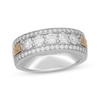 Thumbnail Image 0 of Men's Neil Lane Artistry  Lab-Grown diamond Wedding Band 1-1/2 ct tw 14K Two-Tone Gold