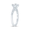 Thumbnail Image 2 of Lab-Grown Diamonds by KAY Round-Cut Engagement Ring 2-1/2 ct tw 14K White Gold