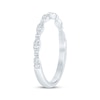 Thumbnail Image 2 of Diamond Wedding Band 1/4 ct tw 14K White Gold