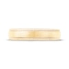 Thumbnail Image 3 of Brushed Milgrain Wedding Band 10K Yellow Gold 4mm