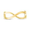 Thumbnail Image 1 of Sneaker Bling Infinity Shoelace Charm 14K Yellow Gold-Plated Sterling Silver