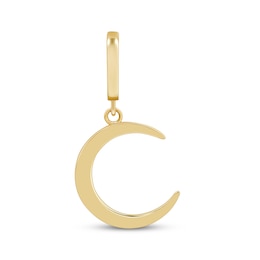 Charmed Memories Crescent Moon Charm 10K Yellow Gold