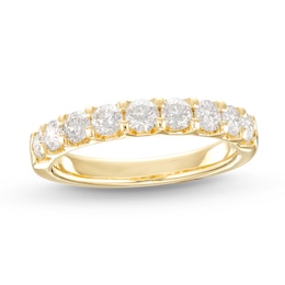 Diamond Anniversary Band 1 ct tw Round-cut 14K Yellow Gold