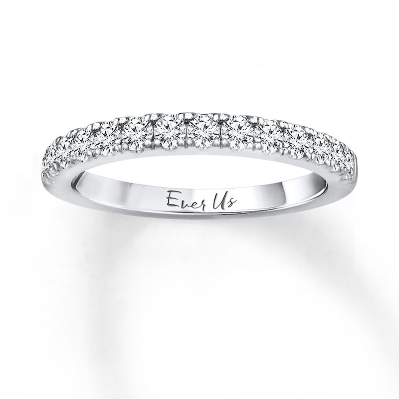 Main Image 1 of Ever Us Band 1/2 ct tw Diamonds 14K White Gold