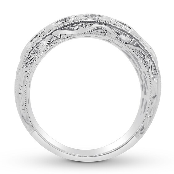 Diamond Anniversary Band 1/2 ct tw Round-cut 14K White Gold | Womens ...