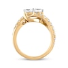 Thumbnail Image 2 of Ever Us Two-Stone Diamond Ring 2 ct tw Round 14K Yellow Gold
