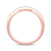 Thumbnail Image 3 of Diamond Anniversary Band 1/10 ct tw Round-cut 14K Rose Gold