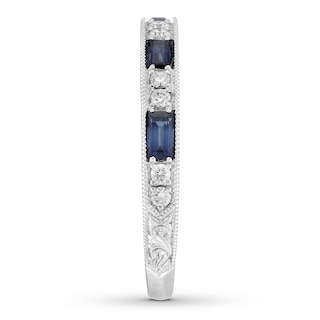 Neil Lane Sapphire Anniversary Band 1/6 ct tw Diamonds 14K Gold | Kay