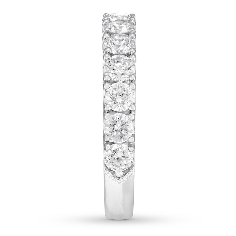 Main Image 3 of Neil Lane Round-cut Diamond Anniversary Band 1-1/2 ct tw 14K White Gold