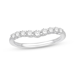 Diamond Anniversary Band 1/2 ct tw Round-cut 14K White Gold