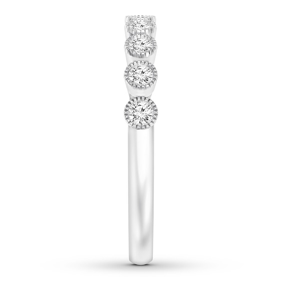 Diamond Anniversary Band 1/5 ct tw Round-cut 10K White Gold | Kay