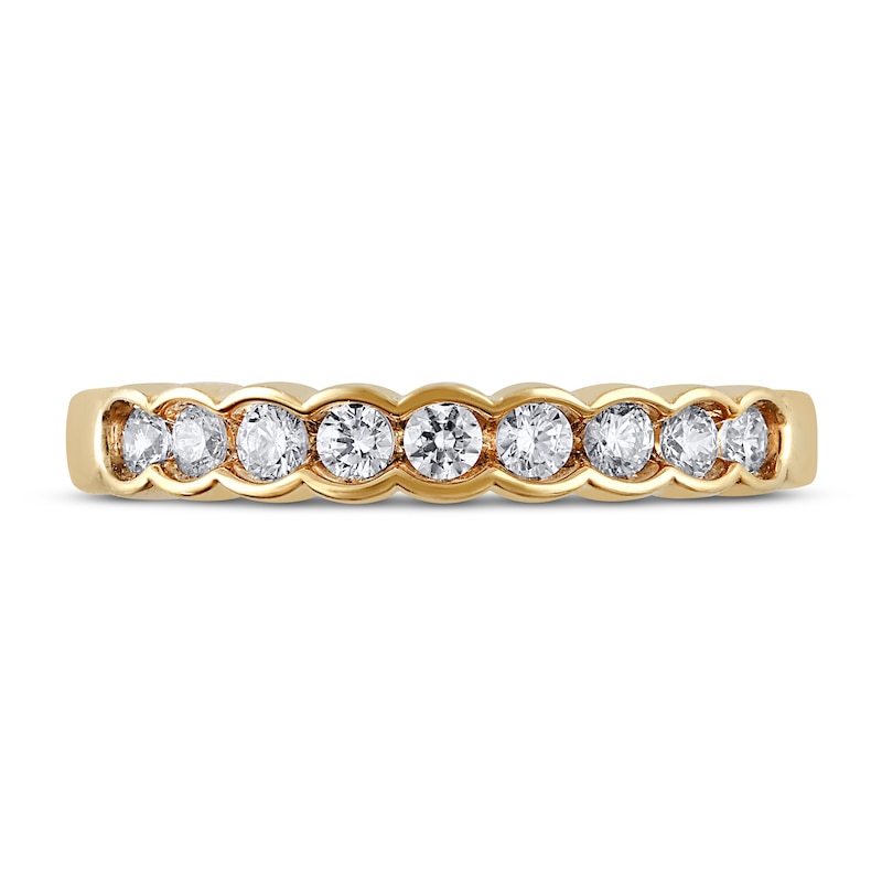 Diamond Anniversary Ring 1/3 ct tw in 14K Yellow Gold | Kay