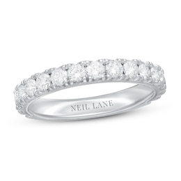 Neil Lane Premiere Diamond Anniversary Ring 1 ct tw Round-cut 14K White Gold