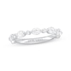 Thumbnail Image 1 of Neil Lane Premiere Diamond Anniversary Ring 1 ct tw Oval/Round 14K White Gold