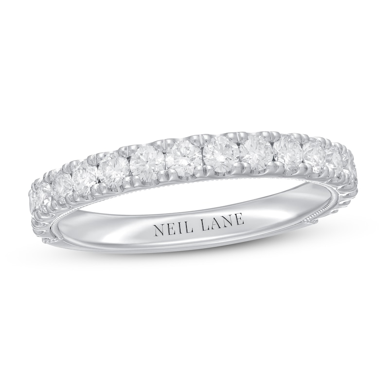 Neil Lane Premiere Diamond Anniversary Ring 3/4 ct tw Round-cut 14K White Gold