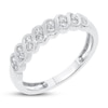 Thumbnail Image 3 of Diamond Anniversary Ring 1/4 ct tw 10K White Gold
