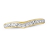 Thumbnail Image 0 of Diamond Contour Ring 1/3 ct tw Round-cut 14K Yellow Gold