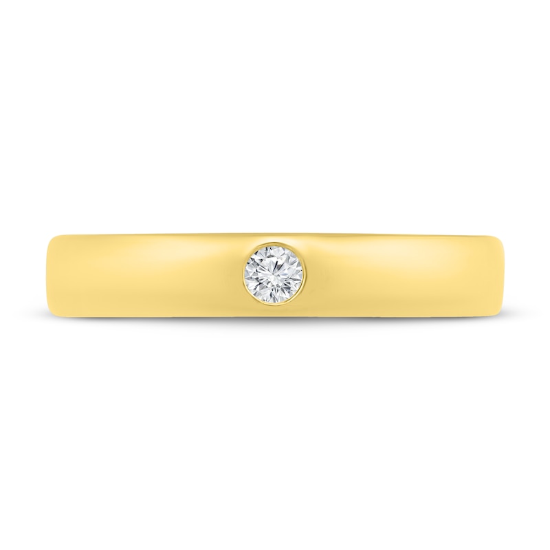 Main Image 2 of Diamond Anniversary Ring 1/20 ct tw 10K Yellow Gold