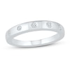 Thumbnail Image 1 of Now + Forever Diamond Anniversary Ring 1/6 ct tw Round-cut 10K White Gold