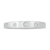 Thumbnail Image 2 of Now + Forever Diamond Anniversary Ring 1/6 ct tw Round-cut 10K White Gold