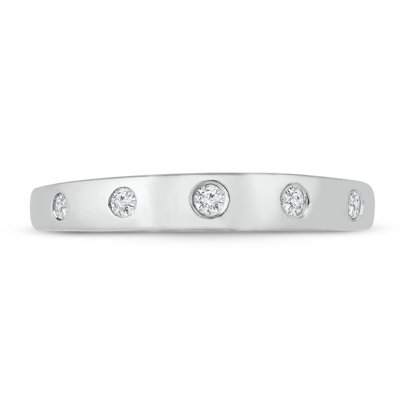 Main Image 2 of Now + Forever Diamond Anniversary Ring 1/6 ct tw Round-cut 10K White Gold