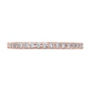 Thumbnail Image 3 of Diamond Anniversary Ring 1/6 ct tw Round-cut 10K Rose Gold