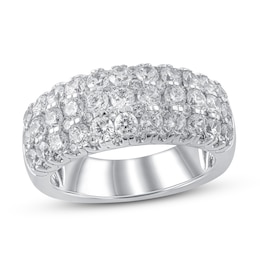 Lab-Grown Diamonds by KAY Anniversary Ring 2-1/2 ct tw 14K White Gold