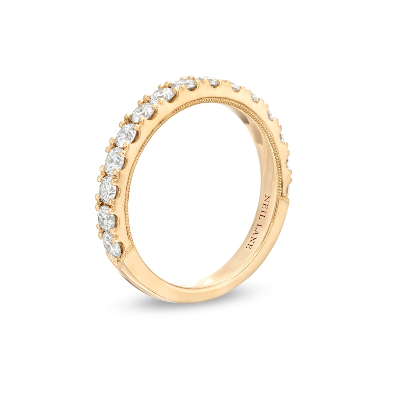 Main Image 4 of Neil Lane Round-cut Diamond Anniversary Band 1 ct tw 14K Yellow Gold