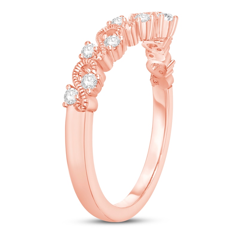 Diamond Anniversary Band 1/6 ct tw Round-cut 14K Rose Gold