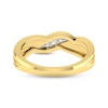 Thumbnail Image 3 of Diamond Anniversary Band 1/6 ct tw Round-cut 10K Yellow Gold