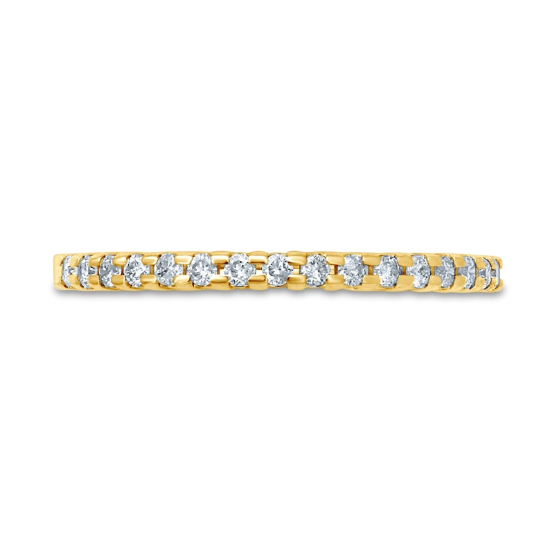 Diamond Anniversary Ring 1/6 ct tw Round-cut 10K Yellow Gold