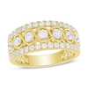 Thumbnail Image 0 of Diamond Anniversary Ring 1 ct tw Round-cut 10K Yellow Gold