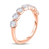 Thumbnail Image 2 of Diamond Anniversary Band 1/2 ct tw Round-Cut 14K Rose Gold