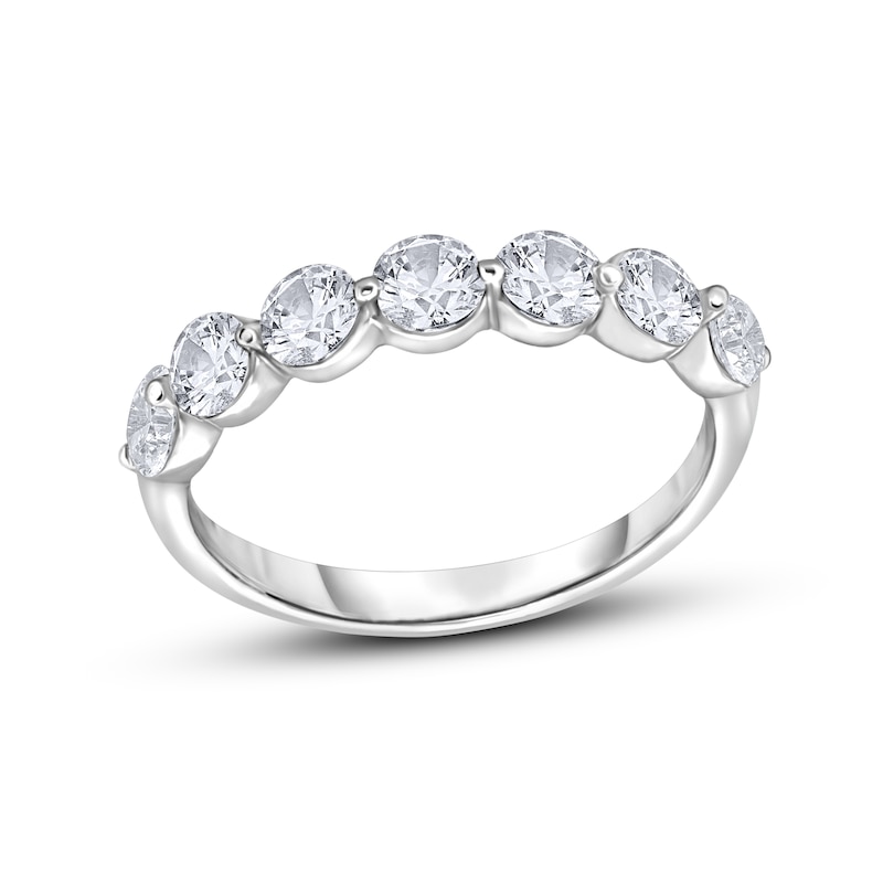 Main Image 1 of Diamond Anniversary Band 1/2 ct tw Round-Cut 14K White Gold